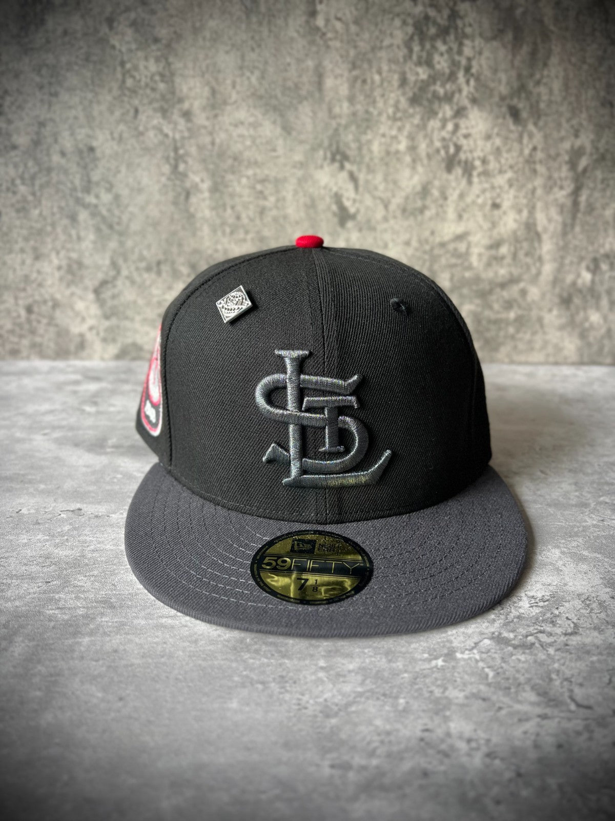 Highlark Curated Cardinals FlyGuyAng Capsule Hats fitted, front