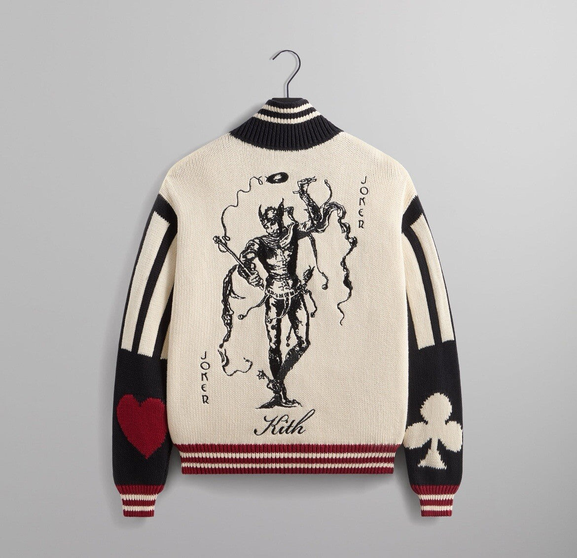 Highlark Curated KITH Batman Joker Full-Zip Sweater back