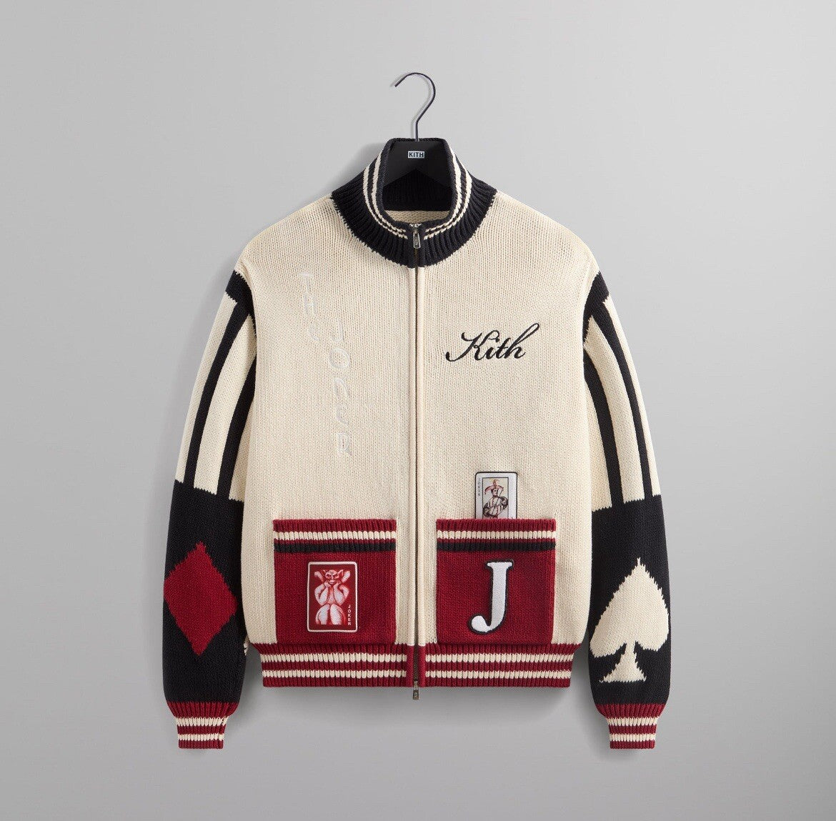 Highlark Curated KITH Batman Joker Full-Zip Sweater front