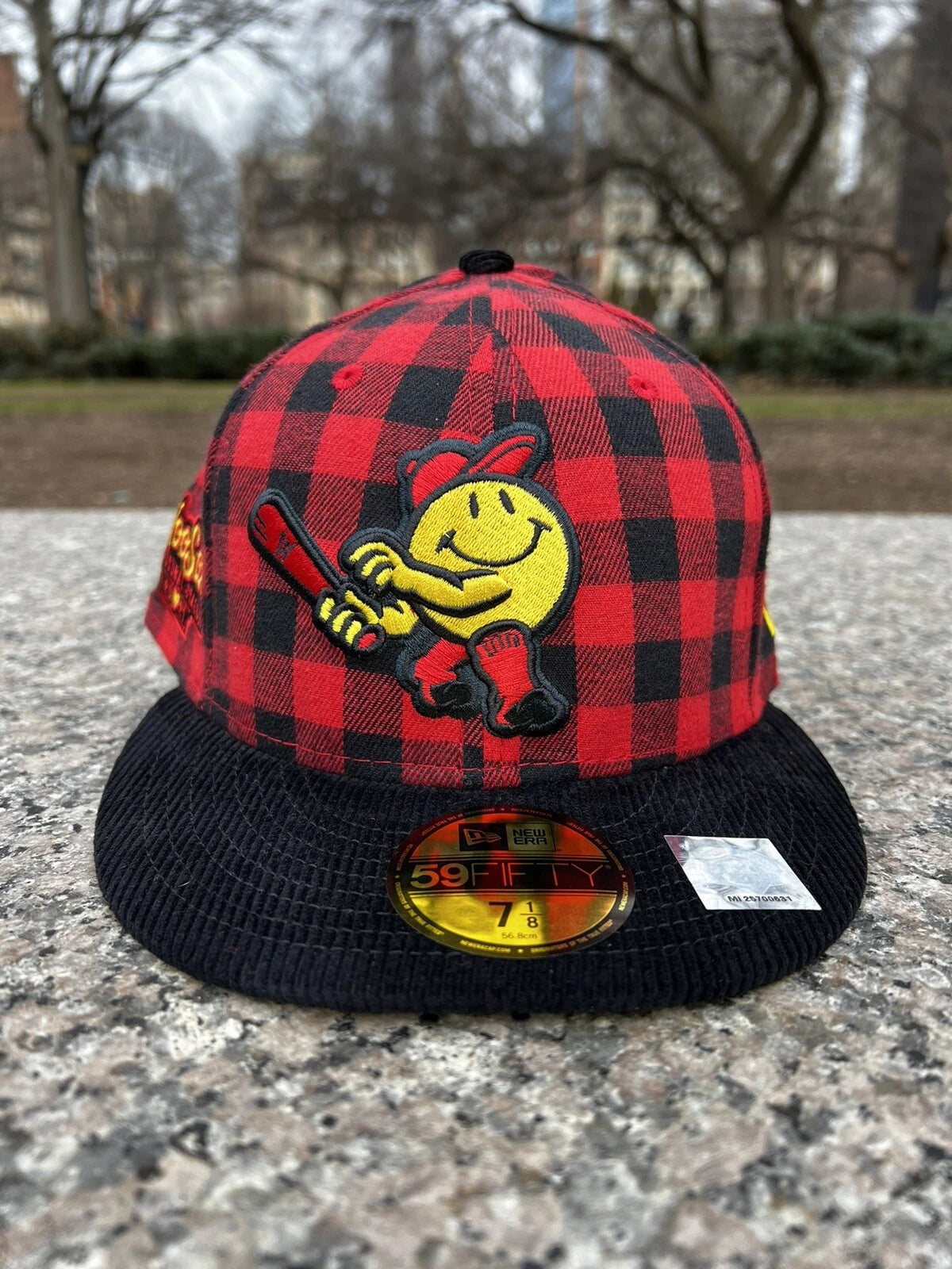 Highlark Curated Worcester Red Sox Cactus Jack Plaid MyFitteds