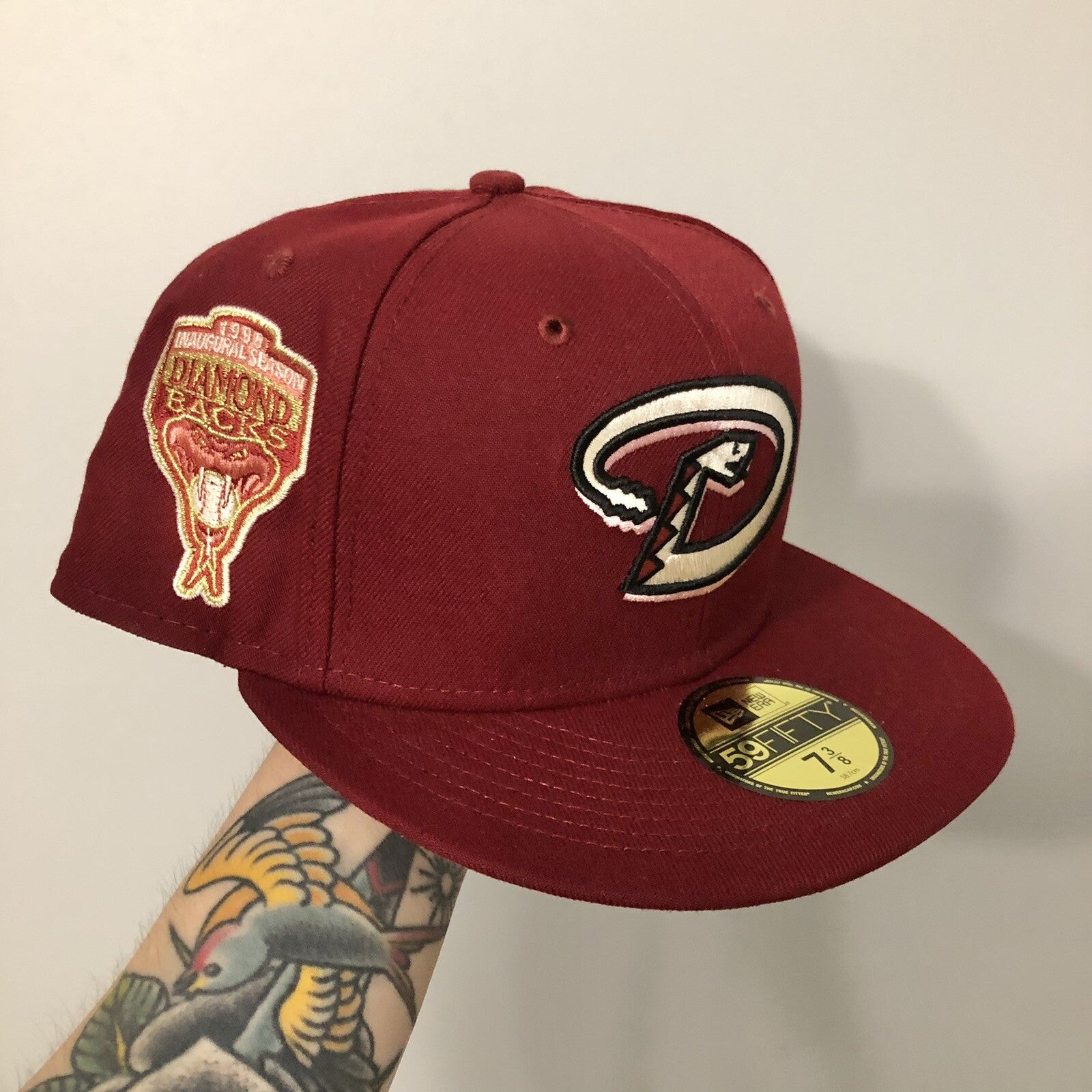 Highlark Curated Arizona Diamondbacks Red Velvet Hat Club