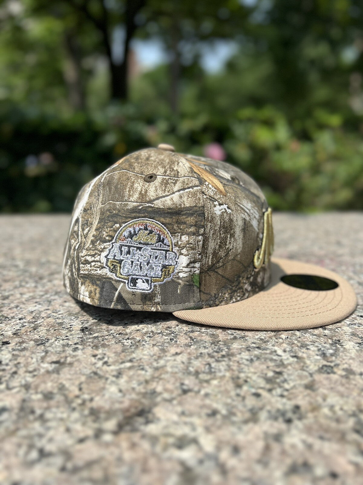 Highlark Curated New York Mets Real Tree Camo BKLYN Caps