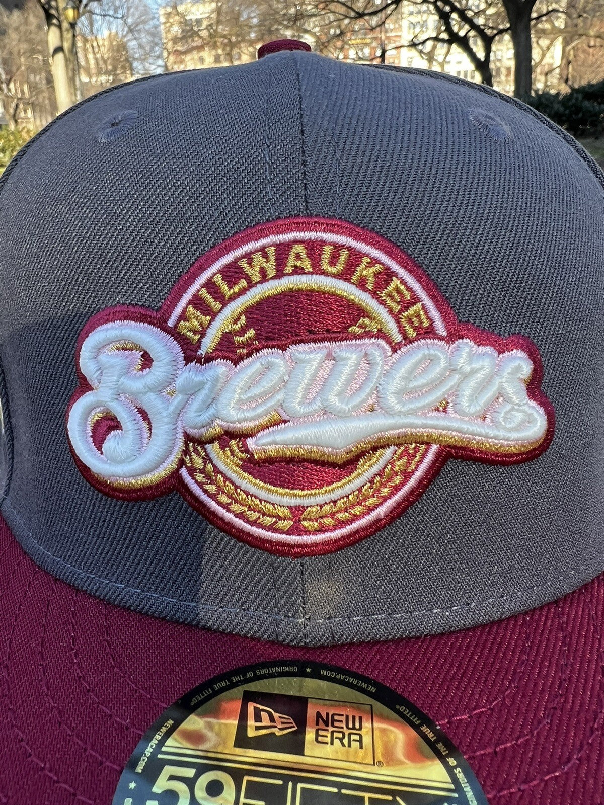 Highlark Curated Milwaukee Brewers Rushmore Quiet Storm Hat Club