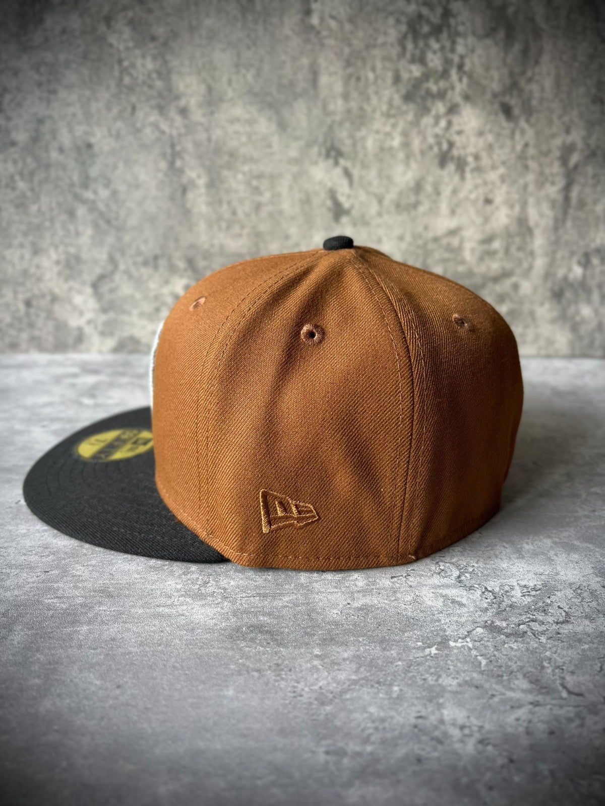 New York Yankees 1996 World Series brown fitted, side