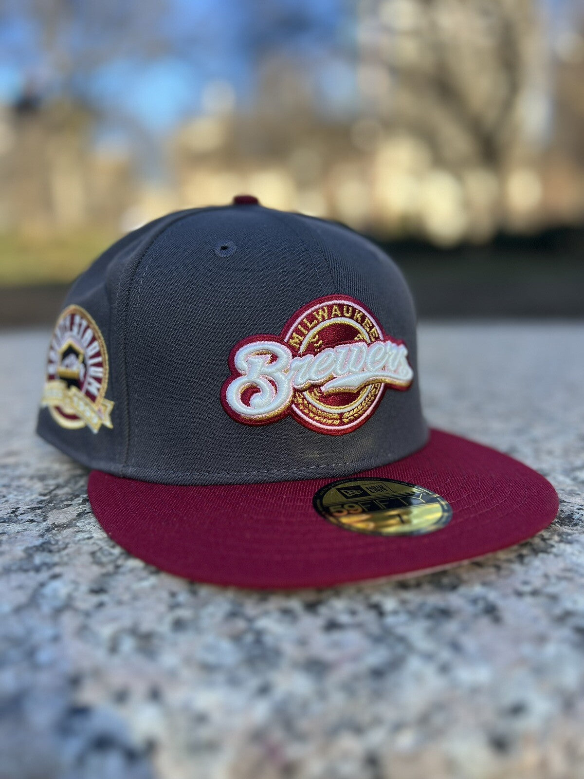 Highlark Curated Milwaukee Brewers Rushmore Quiet Storm Hat Club
