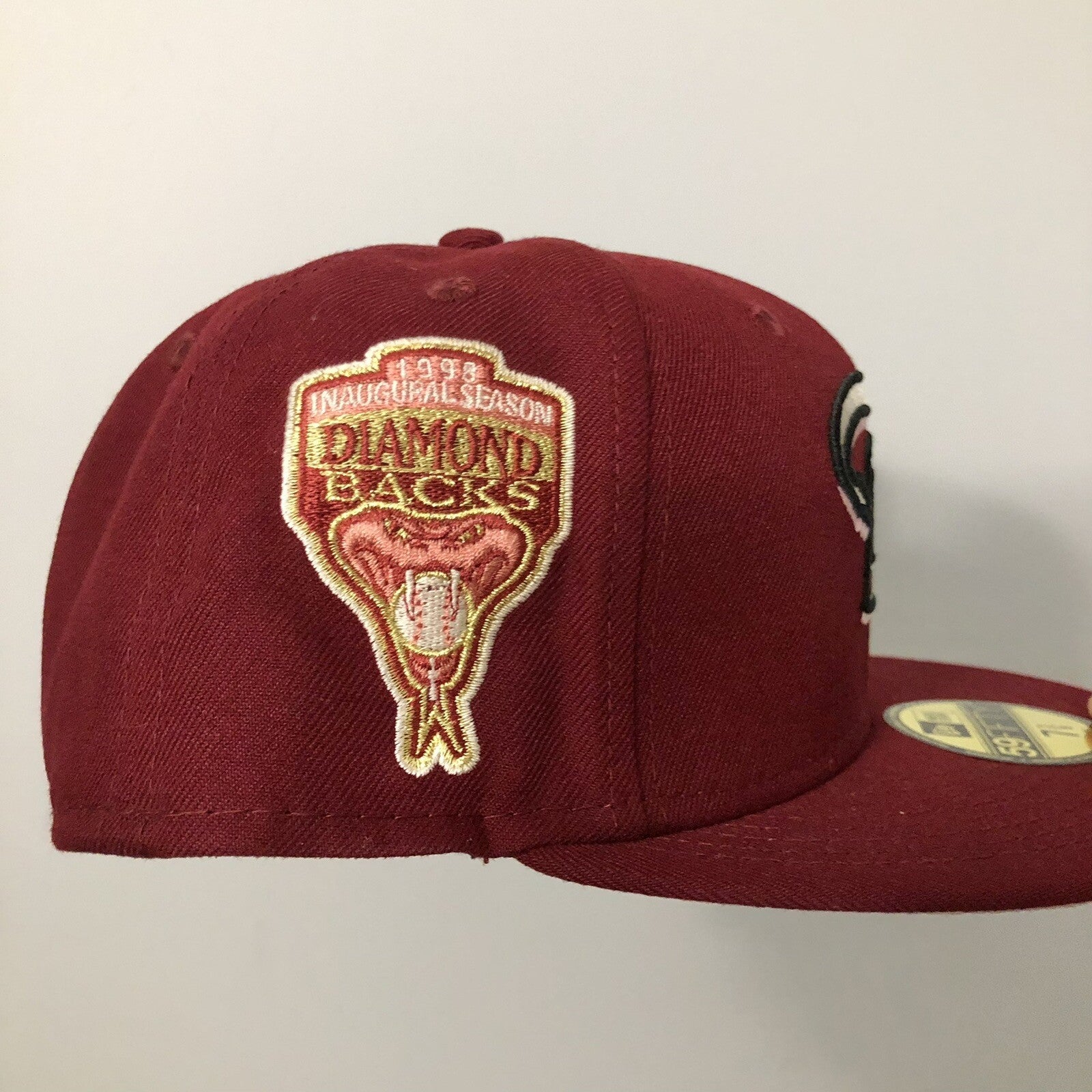 Highlark Curated Arizona Diamondbacks Red Velvet Hat Club