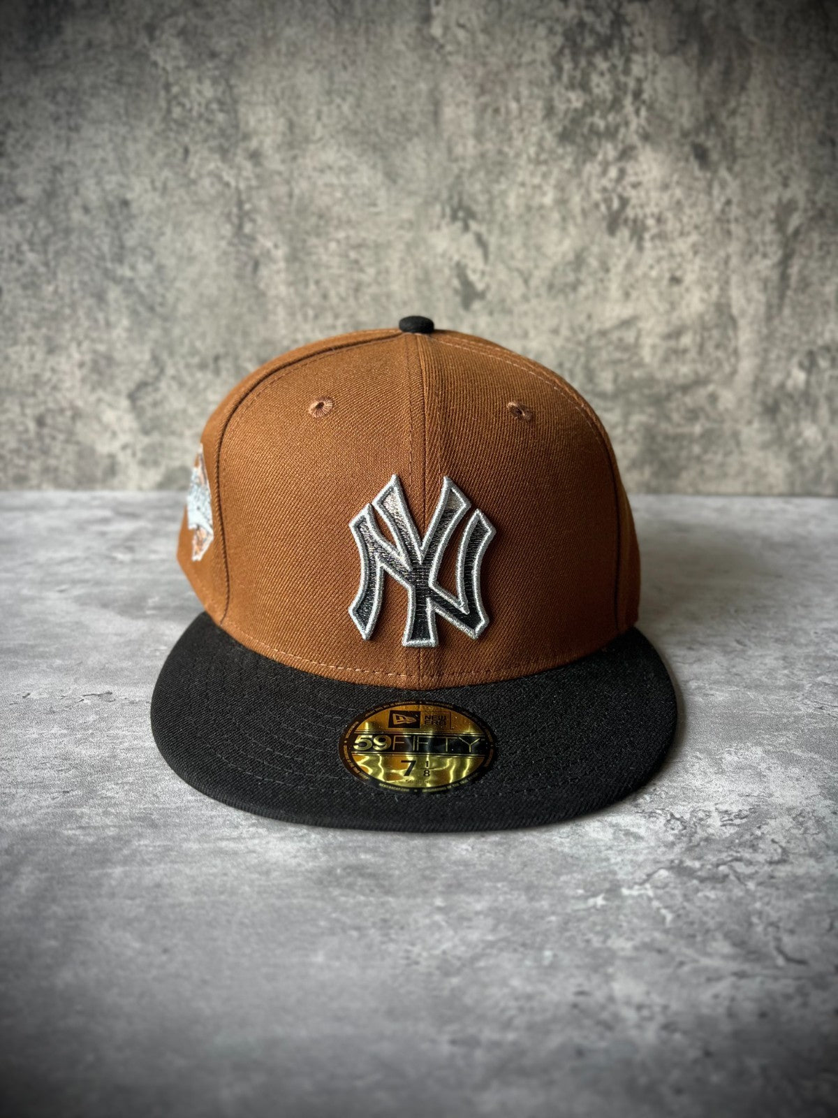New York Yankees 1996 World Series brown fitted, front