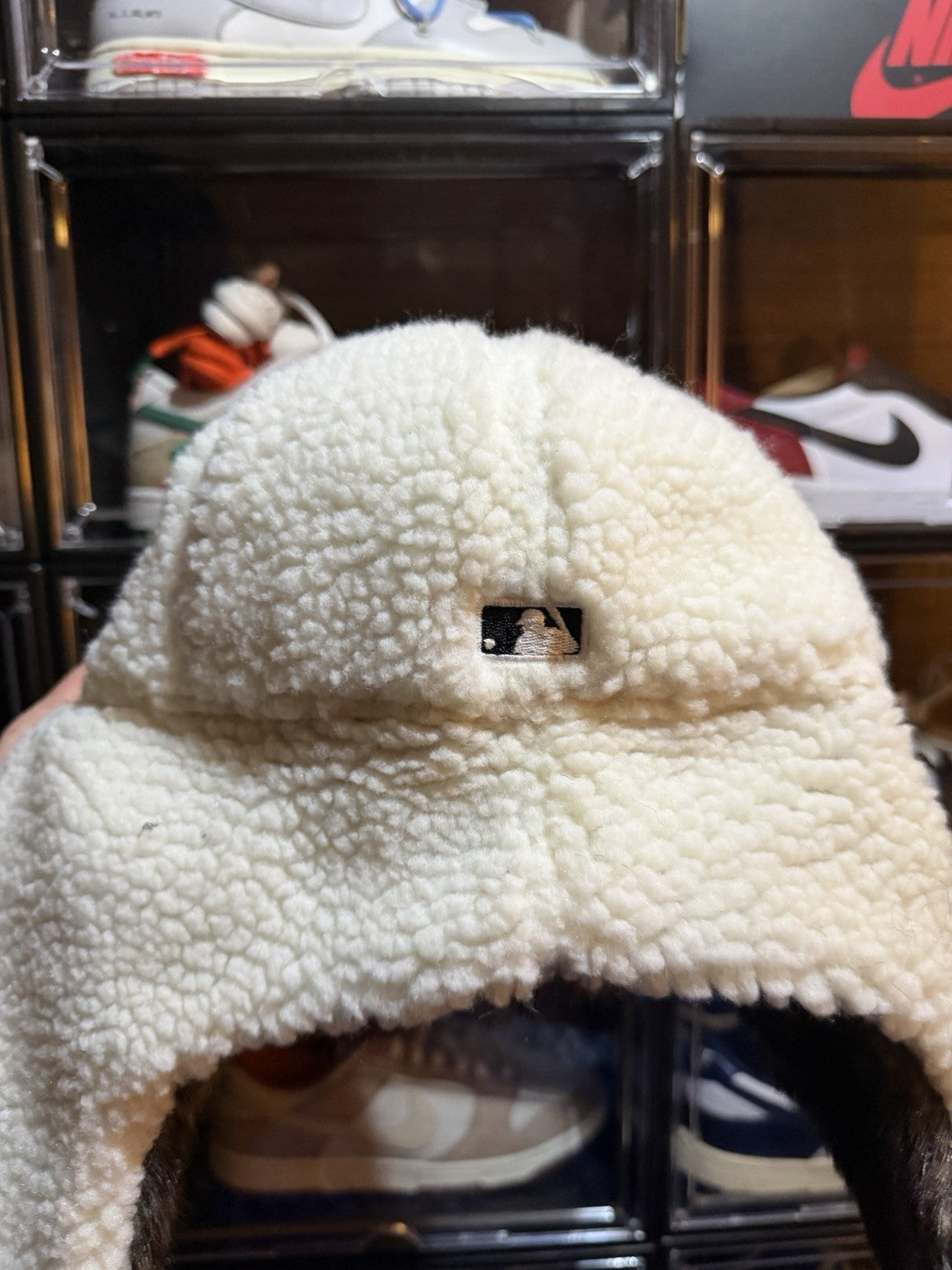 Highlark Curated Dave East Sherpa Dog Ears White #Color_White
