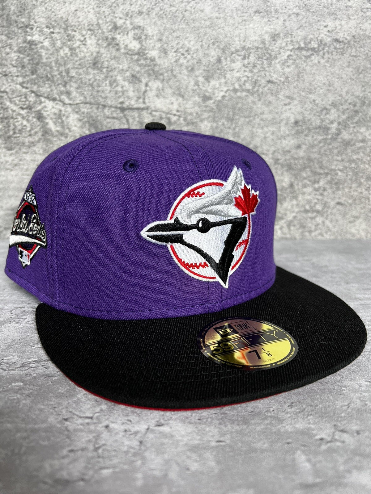 Toronto Blue Jays Raptors NBA Crossover fitted, front