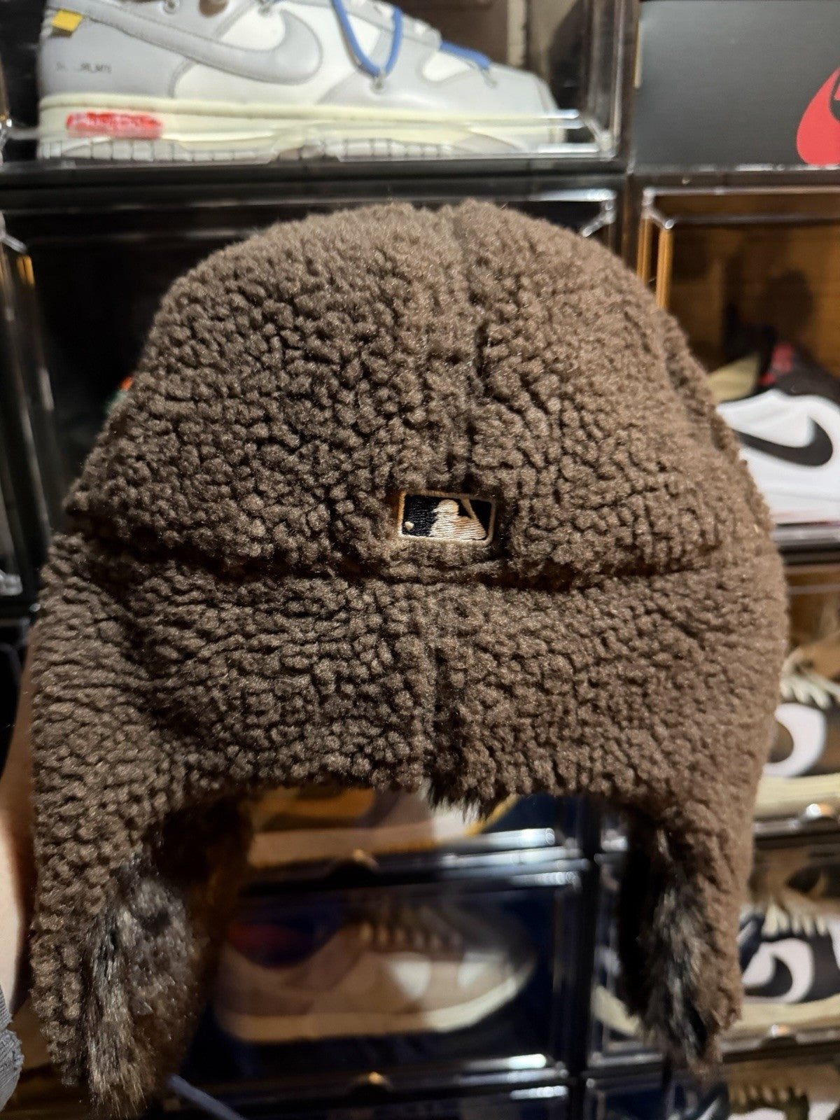 Highlark Curated Dave East Sherpa Dog Ears Brown #Color_Brown