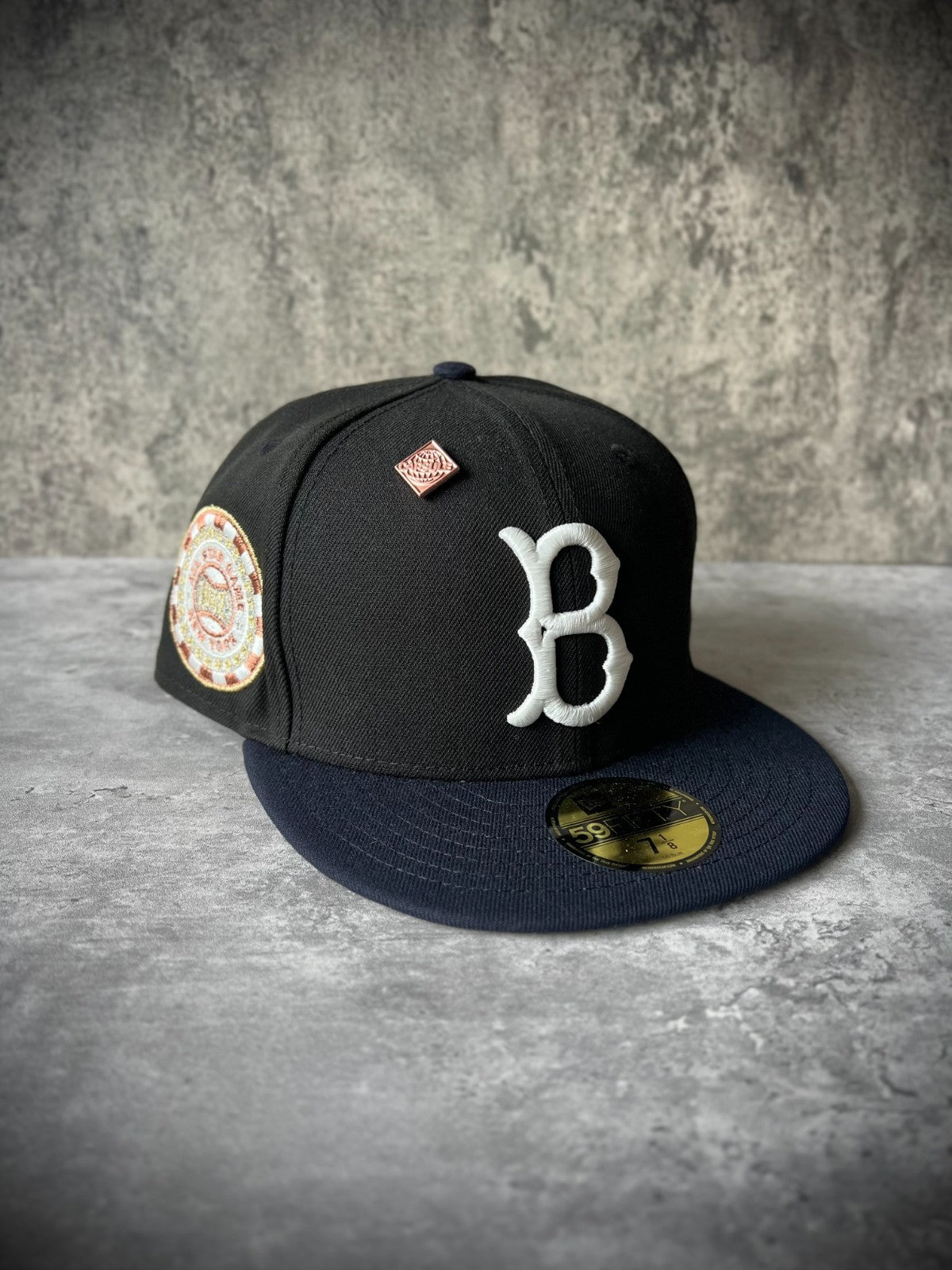 Brooklyn Dodgers 1942 All-Star Game black fitted, angle
