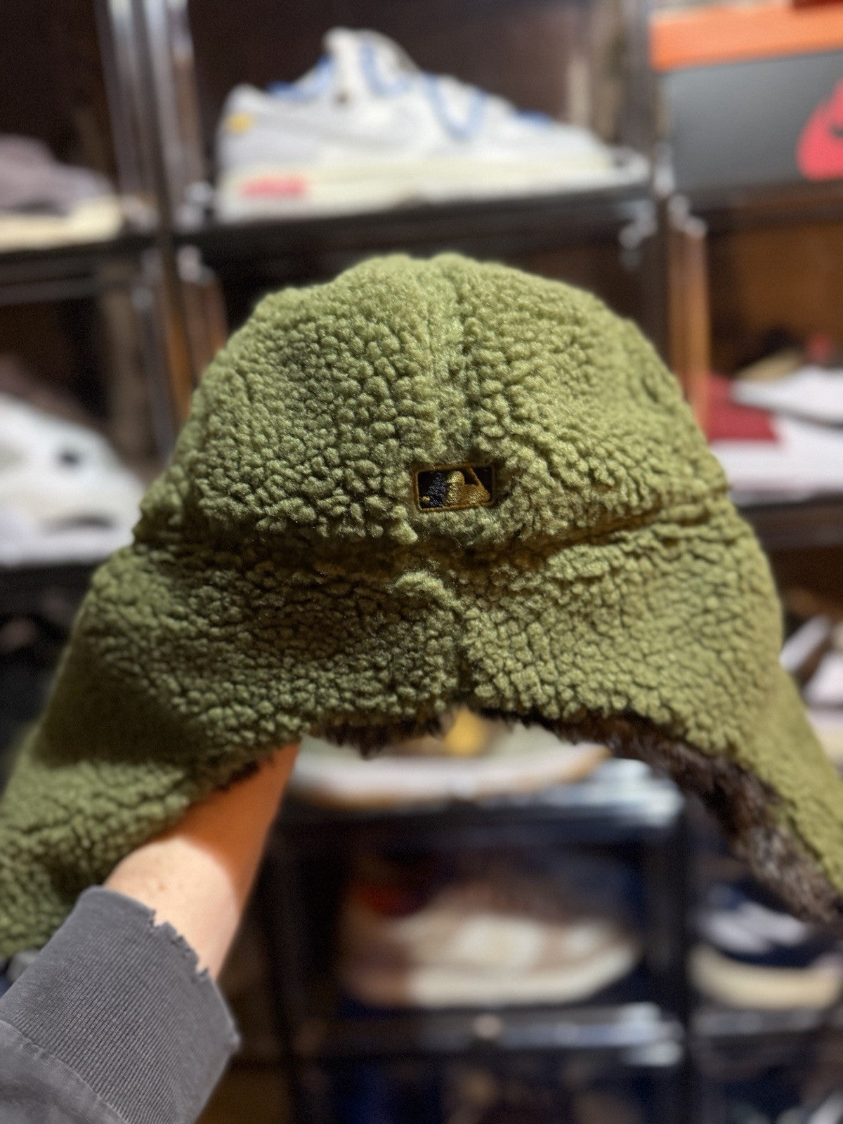 Highlark Curated Dave East Sherpa Dog Ears Pistachio #Color_Pistachio