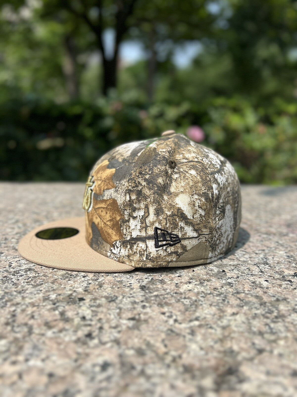 Highlark Curated New York Mets Real Tree Camo BKLYN Caps